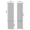 Шкаф одностворчатый 33,4x42,4 см белый глянец L/R Velvex Iva ppIVA.45-21 - 4