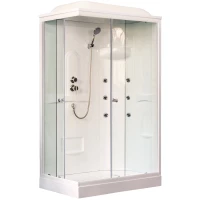 Душевая кабина 120x80x217 см Royal Bath RB8120HP2-T-R прозрачное
