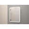 Зеркальный шкаф Misty Элиот МВК018 60x80 см R, с LED-подсветкой, сенсорным выключателем, диммером, белый матовый - 1