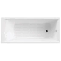 Ванна чугунная Delice Prestige DLR230615-AS 170x80 см, с антискользящим покрытием, белый