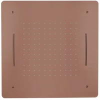 Потолочный душ Boheme 428-BRB 600 мм, 2 режима, бронза матовая