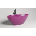 Изображение товара ванна из литьевого мрамора 178x85,5 см salini s-stone diva, покраска по ral полностью 102221mrf