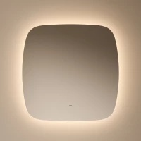 Зеркало Sancos Эра ER650 65x65 см, с LED-подсветкой, сенсорным выключателем, диммером