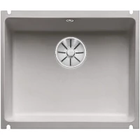 Кухонная мойка Blanco Subline 500-U InFino серый алюминий 523738