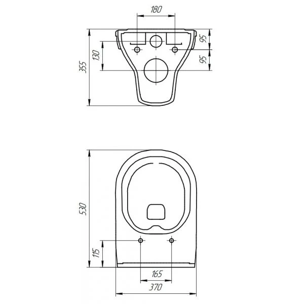 Комплект подвесной унитаз Cersanit City MZ-CITY-COn-S-DL + система инсталляции Grohe 38772001 SETMZCITYCONSDL/1 - фото 4