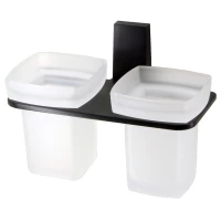 Стакан двойной WasserKRAFT Abens K-3228D