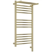 Полотенцесушитель электрический Сунержа Богема с полкой 3.1 020-6007-8040 800x400, МЭМ правый, шампань