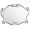 Зеркало 91x70 см глянцевое серебро Tiffany World TW02031arg.brillante - 1