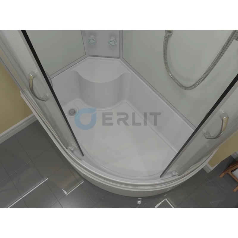 Душевая кабина 120×80×215 см Erlit Comfort ER4512TPL-C3-RUS