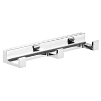 Планка с крючками Rav Slezak Nil NLA0105 для ванны, хром