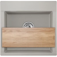 Кухонная мойка Granula 5201, БАЗАЛЬТ 52x50 см, базальт