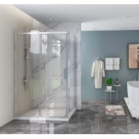 Душевой уголок 140x99 см Veconi Rovigo RV071-140100PR-01-19C4 прозрачное