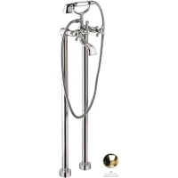 Смеситель напольный для ванны Emmevi Deco Classic 1201128/OR золотой