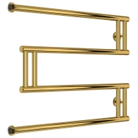 Полотенцесушитель водяной 500x650 золотой Сунержа High-Tech+ model 