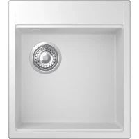 Кухонная мойка Rivelato Tesoro TR-455-L brina 45x51 см, иней