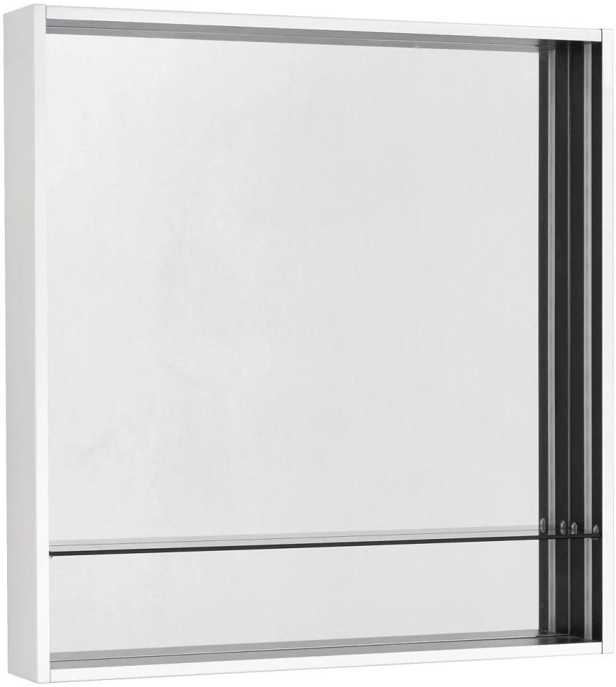Зеркало 80x85 см белый матовый Акватон Ривьера 1A239102RVX20