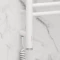 Полотенцесушитель электрический 1000x400 белый матовый МЭМ левый, перемычка выгнутая Сунержа Богема 3.0 30-5802-1040 - 3