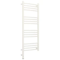 Полотенцесушитель электрический 1000x400 белый матовый МЭМ левый, перемычка выгнутая Сунержа Богема 3.0 30-5802-1040