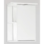 Изображение товара зеркальный шкаф 50x73 см белый глянец style line николь лс-00000116