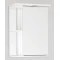 Зеркальный шкаф 50x73 см белый глянец Style Line Николь ЛС-00000116 - 1