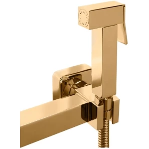 Изображение товара гигиенический душ grocenberg gb101ngo со смесителем, золотой