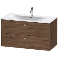 Тумба темный орех 102 см Duravit Brioso BR431301021