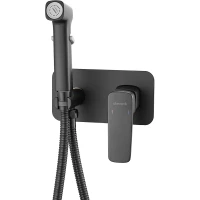 Гигиенический душ Shevanik S9905H со смесителем, черный матовый