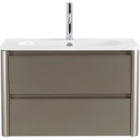 Тумба под раковину Cezares Relax RELAX-800-2C-SO-SAT-P 79,6 см, подвесная, сатин матовый