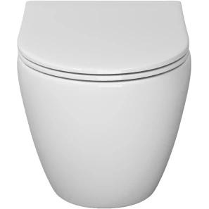 Изображение товара унитаз подвесной niagara vista ng-9301 безободковый, с сиденьем микролифт, белый