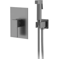 Гигиенический душ D&K Bayern.Liszt DA1515006 со смесителем, графит