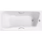Ванна чугунная Delice Continental Plus DLR230634R 170x70 см, с отверстиями под ручки, белый - 1