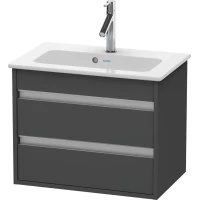 Тумба графит матовый 60 см Duravit Ketho KT645204949