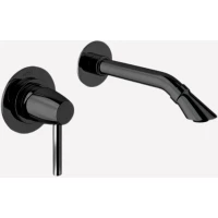 Смеситель для раковины Webert Opera Moderna OE830606560 встраиваемый, без донного клапана, черный матовый