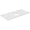 Столешница 100 см белый матовый для накладных раковин Kerama Marazzi Plaza Classic Монте Тиберио PL1.SG507120R\100 - 1