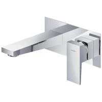 Смеситель для раковины Omnires Fresh FR7115CR встраиваемый, без донного клапана, хром