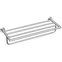 Полка для полотенец Aqueduto Ponto PON0800 60 см, хром