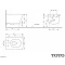 Комплект подвесной унитаз Toto SP CW532Y + TC512F + система инсталляции Villeroy & Boch 92246100 + 92249061 - 6