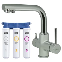 Смеситель для кухни с фильтром Lemark Comfort LM3061C + H851P00