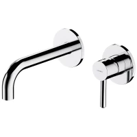 Смеситель для раковины Omnires Y Y1215HCR встраиваемый, без донного клапана, хром