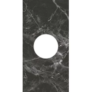 Декор Коррер наборный чёрный глянцевый 30x60x0,9