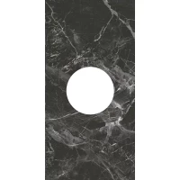 Декор Коррер наборный чёрный глянцевый 30x60x0,9