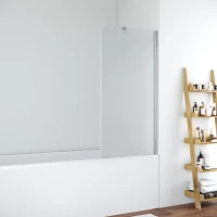 Шторка на ванну Vegas Glass EV ST 76 08 10 R 76 см R, профиль хром, стекло сатин