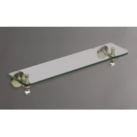 Полка стеклянная 50 см Art&Max Antic Crystal AM-E-2682CSJ-BR