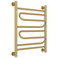 Полотенцесушитель водяной 600x500 золотой матовый Сунержа Элегия+ 032-0205-6050