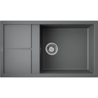 Кухонная мойка Omoikiri Tetogranit Sumi 86-PL 4993651 86x50 см, платина