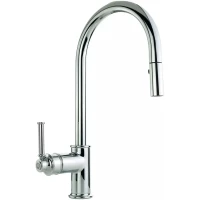 Смеситель для кухни Migliore Ermitage Mini 31522 с выдвижным изливом, хром