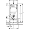 Комплект подвесной унитаз Villeroy & Boch Venticello 4611RSR1 + система инсталляции Geberit 458.125.11.1 - 5