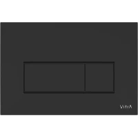 Кнопка смыва VitrA Root Square 740-2311 для инсталляции, черный матовый