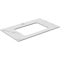 Столешница Kerama Marazzi Plaza Монте Тиберио PL3.SG50008220R\80 80 см, белый мрамор
