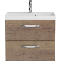 Тумба под раковину BelBagno Aurora AURORA-600-2C-SO-RT 59,6 см, подвесная, Rovere Tabacco